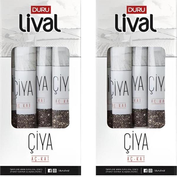 Duru Lival Chia Aç Kat Kutu (8 G X 10 Adet) X 2 Paket - Image 1