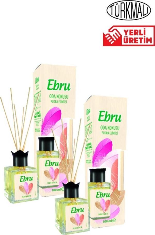 Ebru Bambu Oda Kokusu Pudra Kokusu Ebru 100 Ml X2 - Image 1
