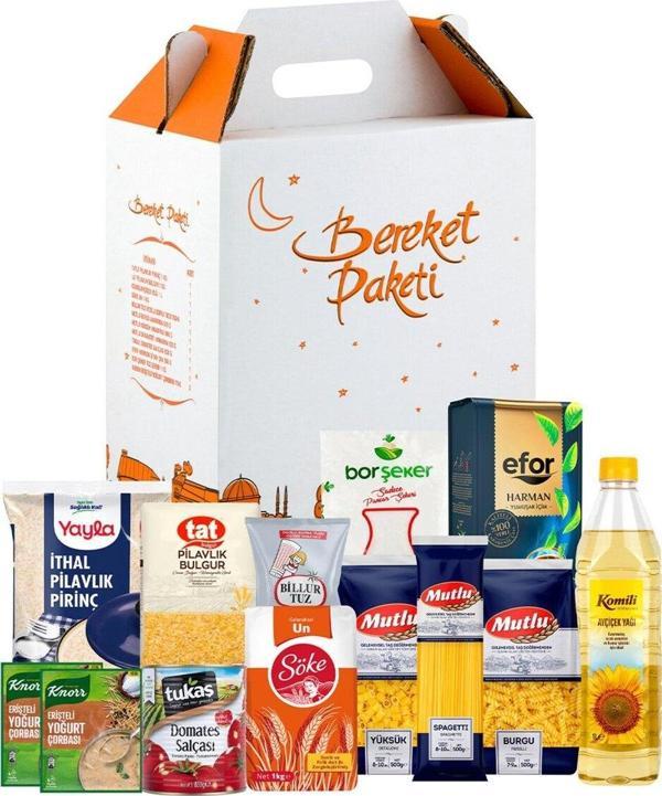 Ramazan Bereket Erzak Paketi 13 Parça Yardım Paketi - Image 1