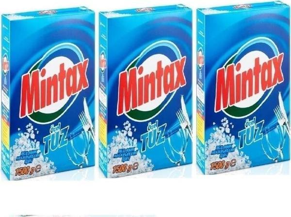 Mintax Bulaşık Makinesi Tuzu 1,5 Kg 3'Lü - Image 1