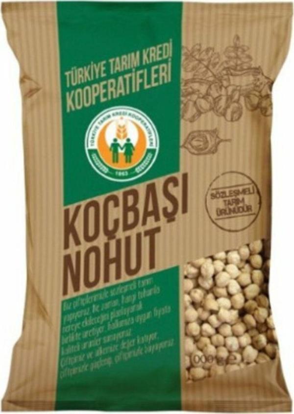 Türkiye Tarım Kredi Kooperatifleri Türkiye Tarım Kredi Kooperatifi Nohut Koçbaşı 1 Kg - Image 1