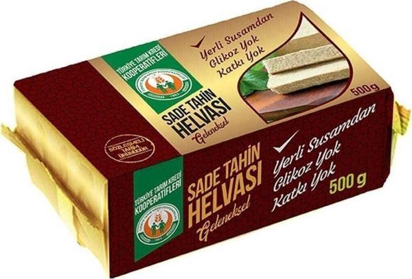 Tarım Kredi Birlik Tarım Kredi Sade Tahin Helvası 500 Gr - Image 1