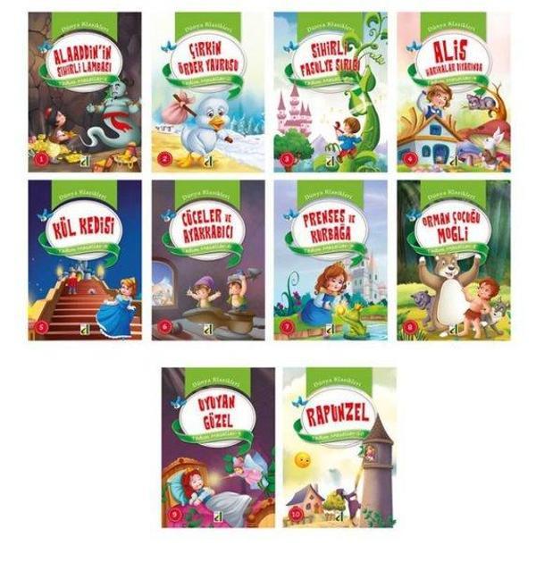Tadım Masallar Seti-10 Kitap Takım - Damla Yayınevi - Image 1