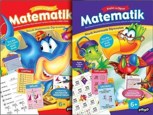 Keşfet ve Öğren Matematik Seti-2 Kitap Takım - Pogo - Image 1