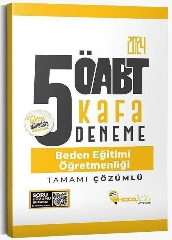2024 ÖABT Beden Eğitimi Öğretmenliği 5 Kafa Deneme Çözümlü - Hoca Kafası Yayınları - Image 1