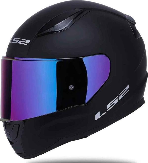 Ls2 Rapid 2 Full Face Motosiklet Kaskı -  Gökkuşağı Vizörlü - Image 1