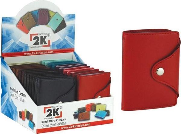 KREDİ KARTLIK 10 YAPRAKLI 257 DİKEY 24'LÜ STAND 12 RENK 7,5X9,7 CM - Image 1