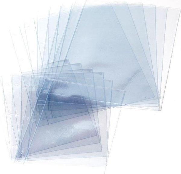 MENÜ KABI YEDEĞİ 6'LI PAKET YDK4051 İTHAL ŞEFFAF 22,4X30,4 CM - Image 1