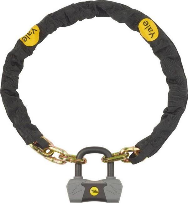 Yale 110Cm Altın Seri Bisiklet/Motosiklet Zincir Kilidi - Image 1