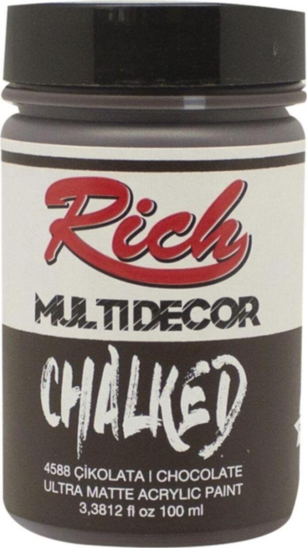Rich Multi Decor Chalked 100 Cc Çikolata. - Image 1
