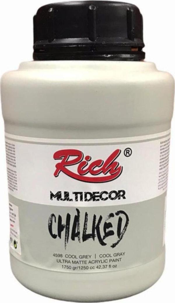 Rich Multi Decor Chalked 1750ml - Cool Grey 4598 - Image 1