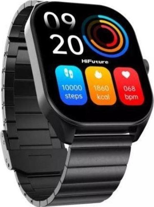 HiFuture Apex Siyah Akıllı Saat - Image 1