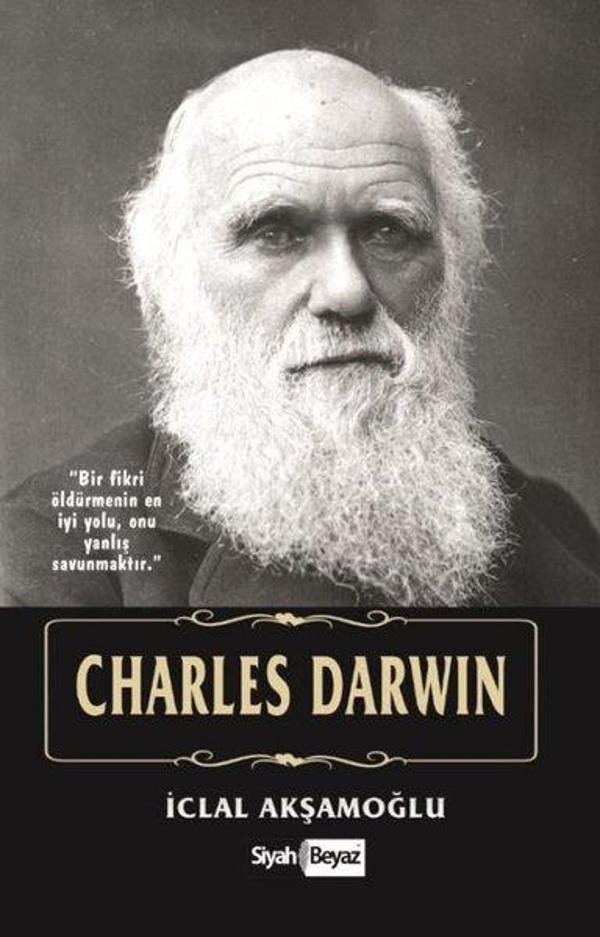 Charles Darwin - Siyah Beyaz - Image 1