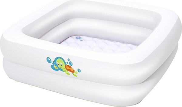 62008 Pompasıyla, Bestway Şişme Zemin Bebek Havuz - Küveti (86 x 86 x 25cm) 51116 - Image 1
