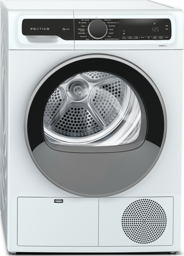 Profilo KM961RCTR A++ 9 Kg Isı Pompalı Çamaşır Kurutma Makinesi - Image 1