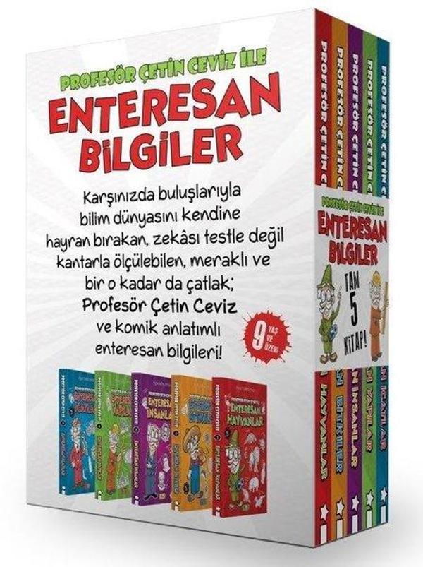 Enteresan Bilgiler Seti-Kutulu-5 Kitap Takım - Acayip - Image 1