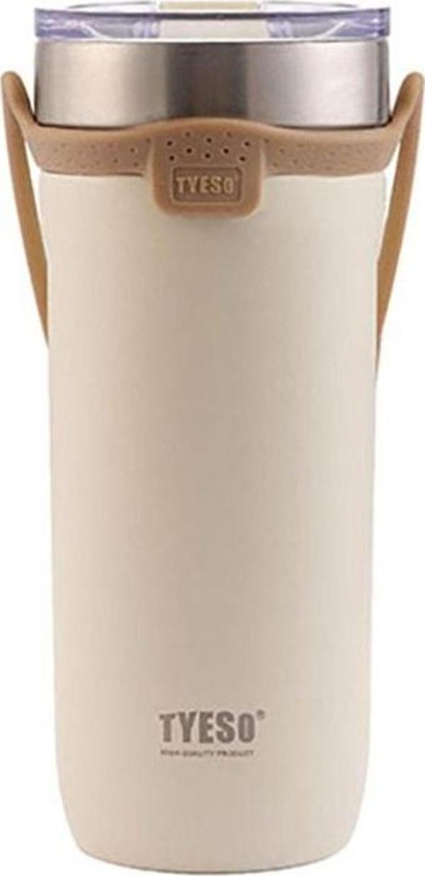 Tyeso Termos Soulmate Tumbler Vakumlu Paslanmaz Çelik Silikon Askı 710ml - Image 1