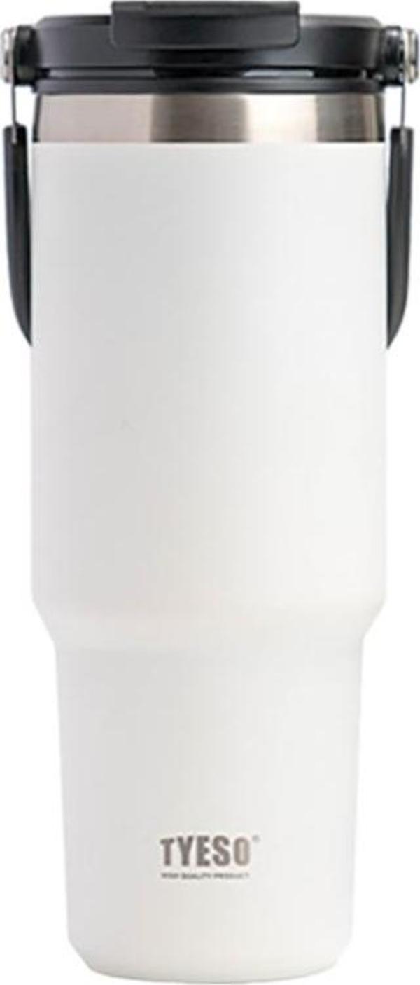Tyeso Termos DailyNeed Termos Vakumlu Paslanmaz Çelik 1200ML Beyaz - Image 1