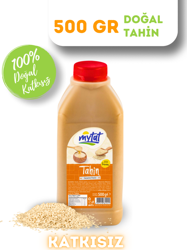 Mytat Doğal Katkısız Tahin 500 gr - Image 1