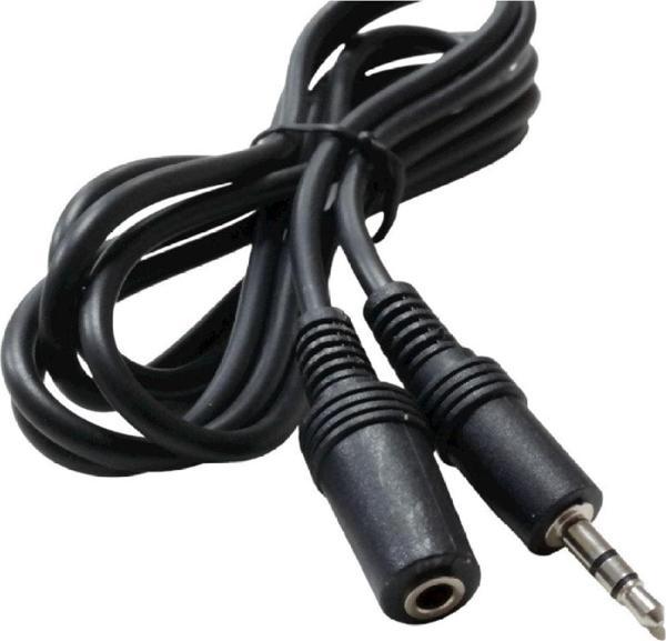 Tek-İş Aux Stereo Ses Aktarım Uzatma Kablosu 3.5mm Jak Erkek Dişi 1.5 Metre - Image 1