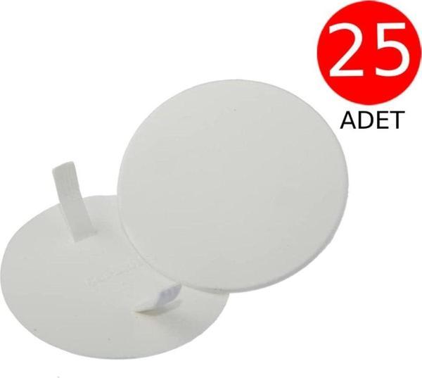 Tek-İş Buat Kapağı Plastik Düz 25 Adet - Beyaz - Image 1