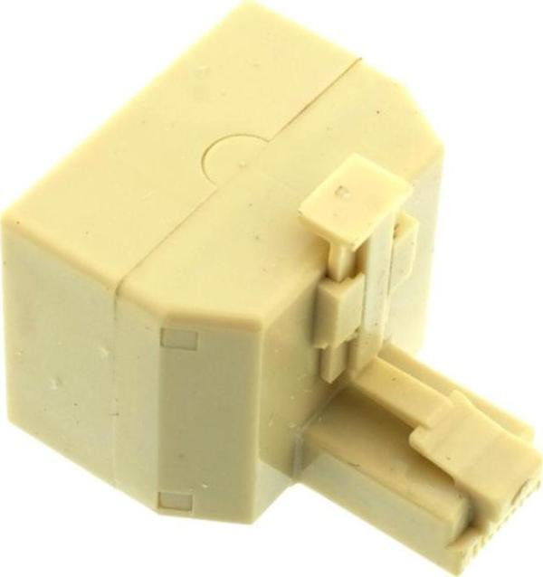 Tek-İş Network Çevirici Adaptör Rj45 1 Erkek 2 Dişi - Image 1