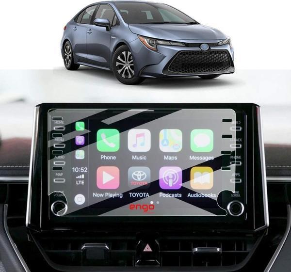 Toyota Corolla 2020-2021 8 inç Navigasyon Ekran Koruyucu 9H Nano - Image 1