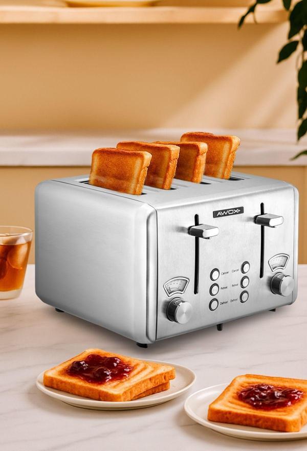 Awox Hot Slice Pro Ekmek Kızartma Makinesi - Image 1