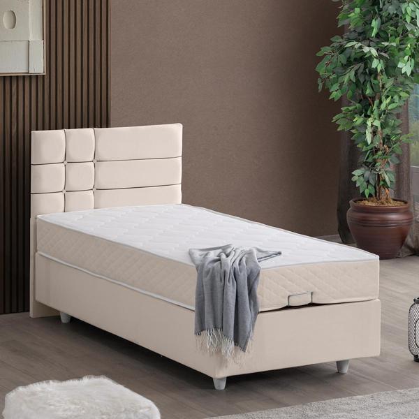 Setay Almada Tek Kişilik Baza Başlık Letto Yatak Seti - Image 1