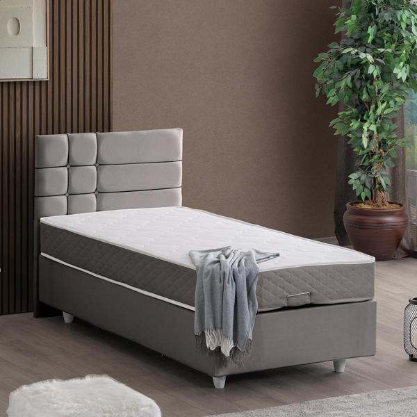 Setay Almada Tek Kişilik Baza Başlık Letto Yatak Seti - Image 1