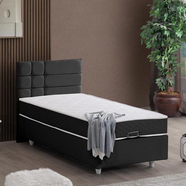 Setay Almada Tek Kişilik Baza Başlık Letto Yatak Seti - Image 1