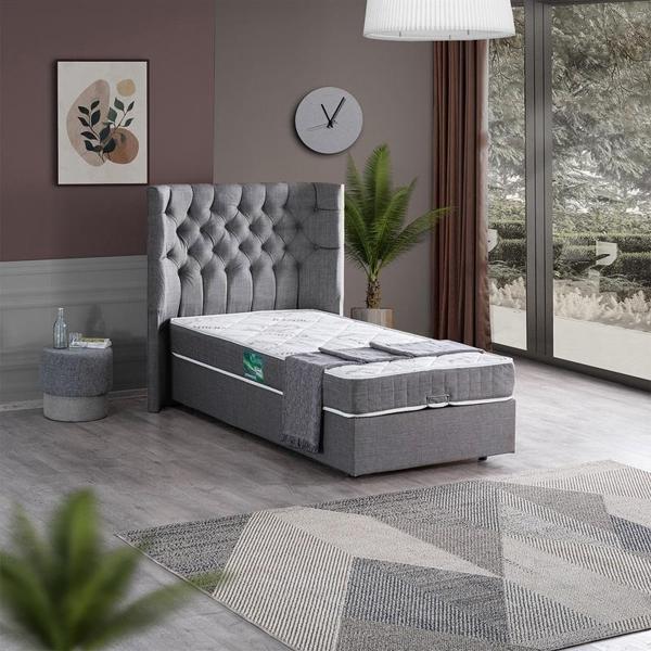 Setay Matilda Tek Kişilik Baza Başlık Comfort Yatak Seti - Image 1