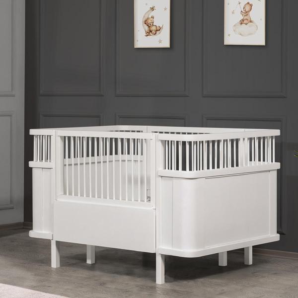 Setay MDF Beşik, Trend Büyüyebilen Beşik 90x130 cm / 90x200 cm - Image 1