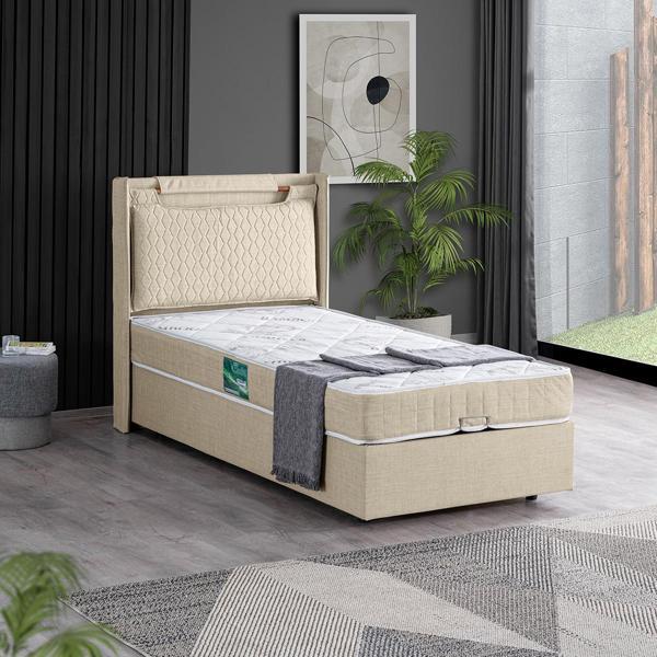 Setay Zagreb Tek Kişilik Baza Başlık Comfort Yatak Seti - Image 1