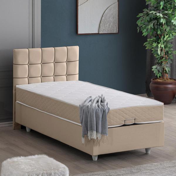 Setay Tavira Tek Kişilik Baza Başlık Letto Yatak Seti - Image 1