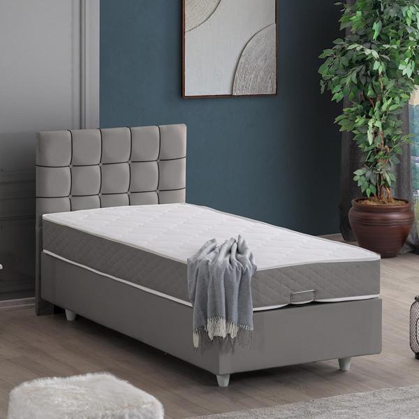 Setay Tavira Tek Kişilik Baza Başlık Letto Yatak Seti - Image 1