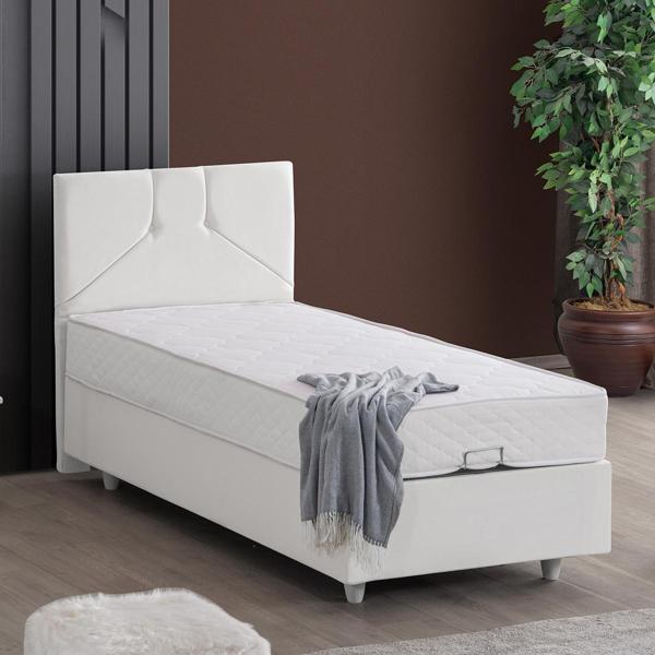 Setay Wick Tek Kişilik Baza Başlık Letto Yatak Seti - Image 1