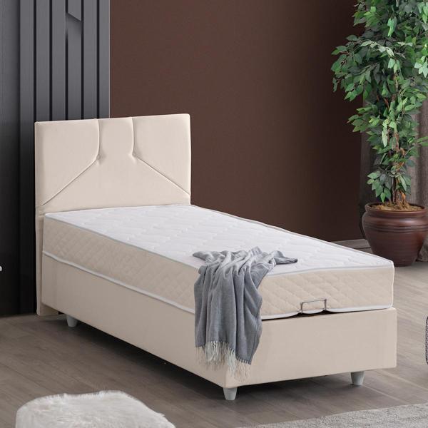 Setay Wick Tek Kişilik Baza Başlık Letto Yatak Seti - Image 1