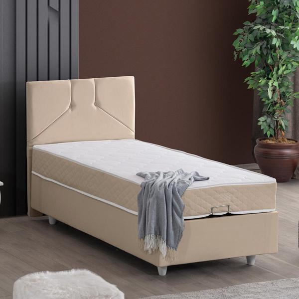 Setay Wick Tek Kişilik Baza Başlık Letto Yatak Seti - Image 1