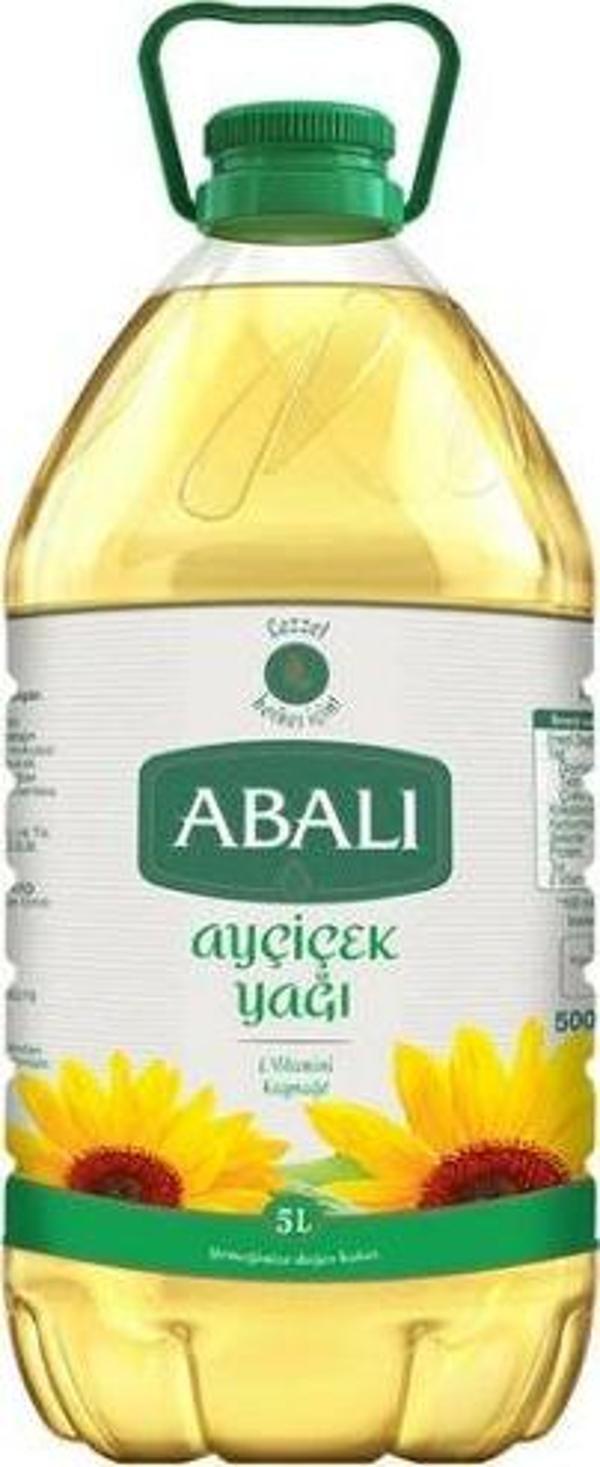 Abalı Ayçiçek Yağı Pet 5 Lt. - Image 1