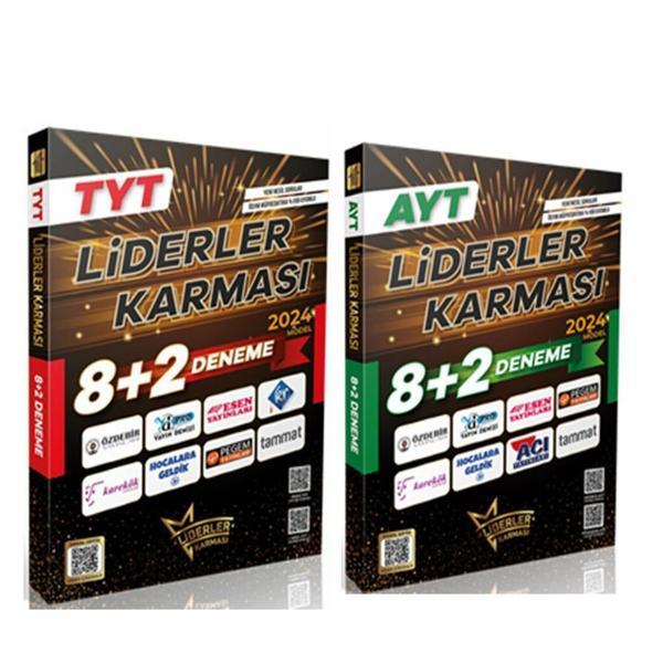 Liderler TYT AYT 2024 Model 8+2 Deneme Seti 2 Kitap - Liderler Karması - Image 1