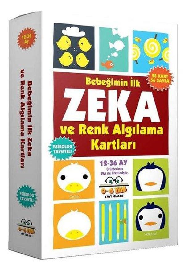 Bebeğimin İlk Zeka ve Renk Algılama Kartları 12-36 Ay - 0-6 Yaş Yayınları - Image 1