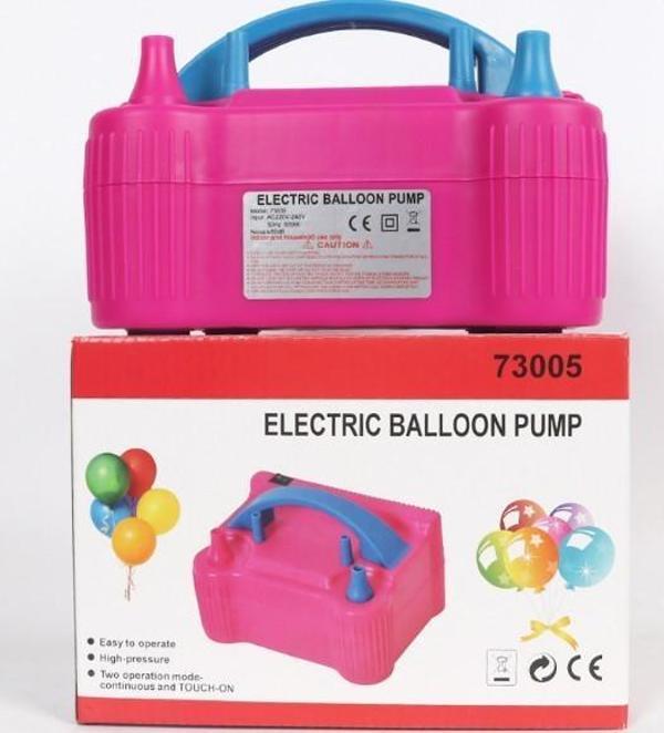 Baby Door 73005 Çift Çıkışlı Balon Şişirme Makinası, Elektrikli Balon Pompası - Image 1