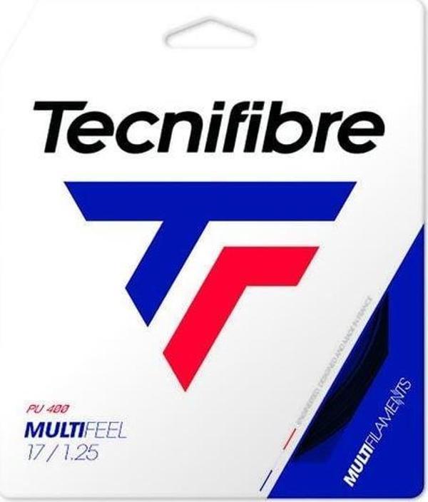 Tecnifibre Multifeel 17/1.25 Siyah Tekli Kordaj 02GMU125XB - Image 1