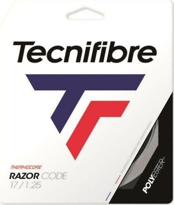Tecnifibre Razor Code Beyaz 17/1.25 Tekli Kordaj 04GRA125XW - Image 1