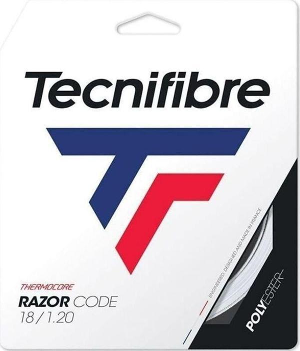 Tecnifibre Razor Code Beyaz 18/1.20 Tekli Kordaj 04GRA120XW - Image 1