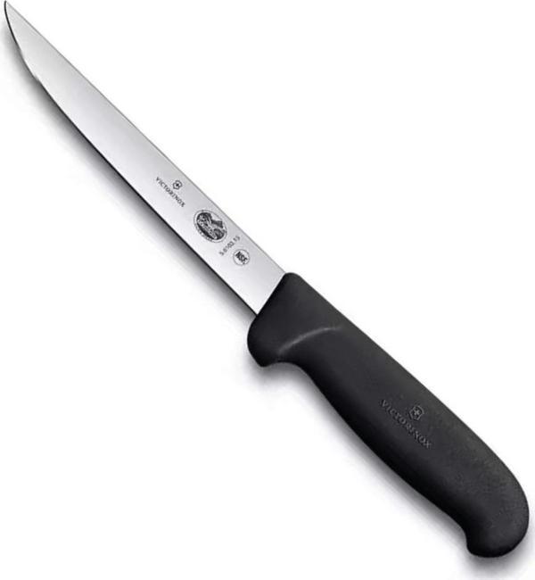 Victorinox 15cm Dar Ağızlı Sıyırma Bıçağı Siyah VT 5.6103.15 - Image 1