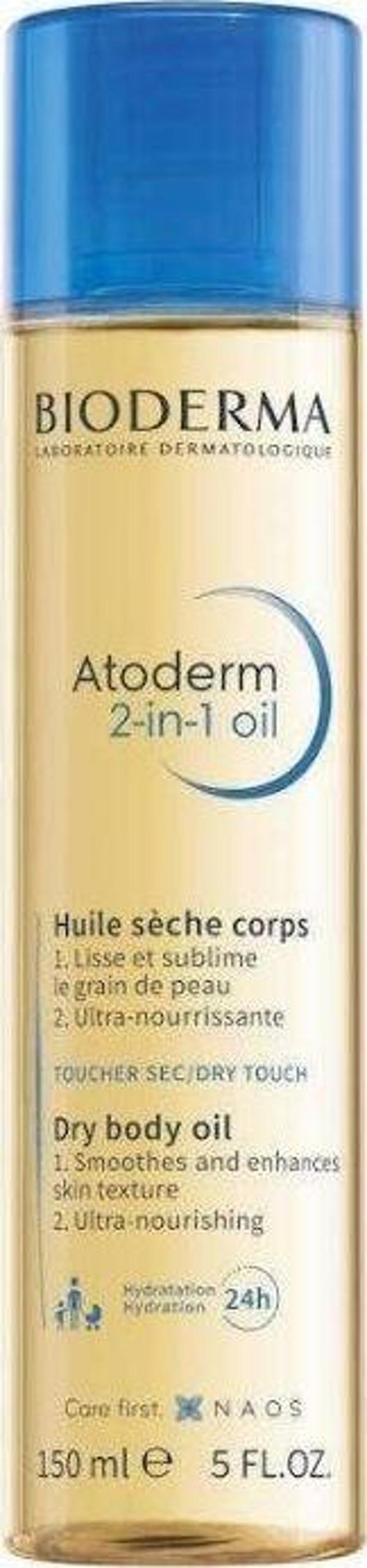 Bioderma Atoderm 2-in 1 Body Oil - Çatlak Önleyici Nemlendirici Bakım Yağı 150ml - Image 1