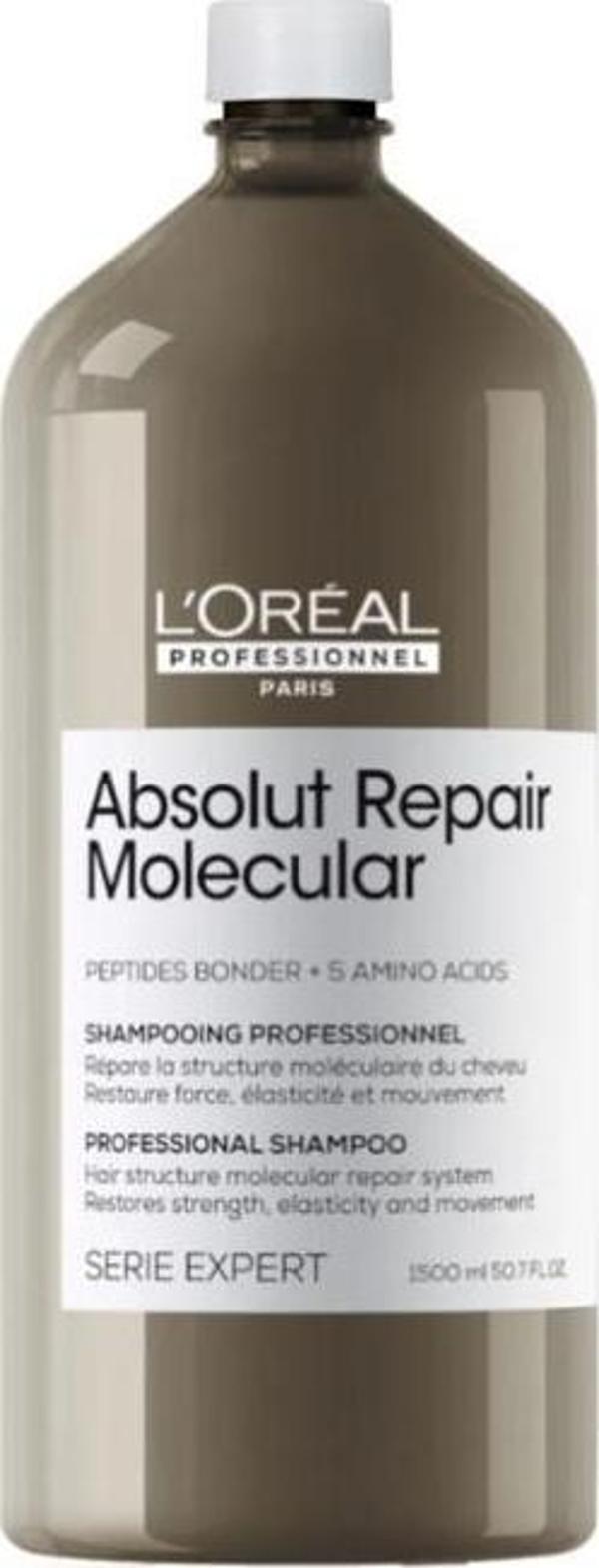 L'Oréal Professionnel Paris Serie Expert Absolut Repair Molecular Şampuan 1500 ml - Image 1