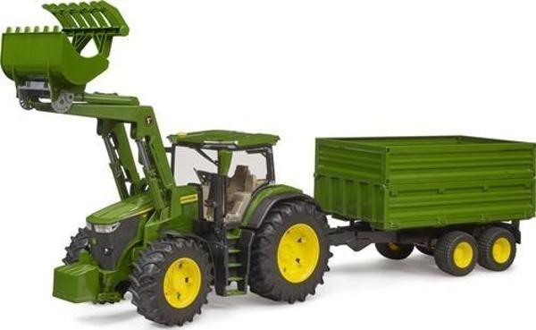 Bruder John Deere 03155 Kepçeli Traktör ve Römork - Image 1